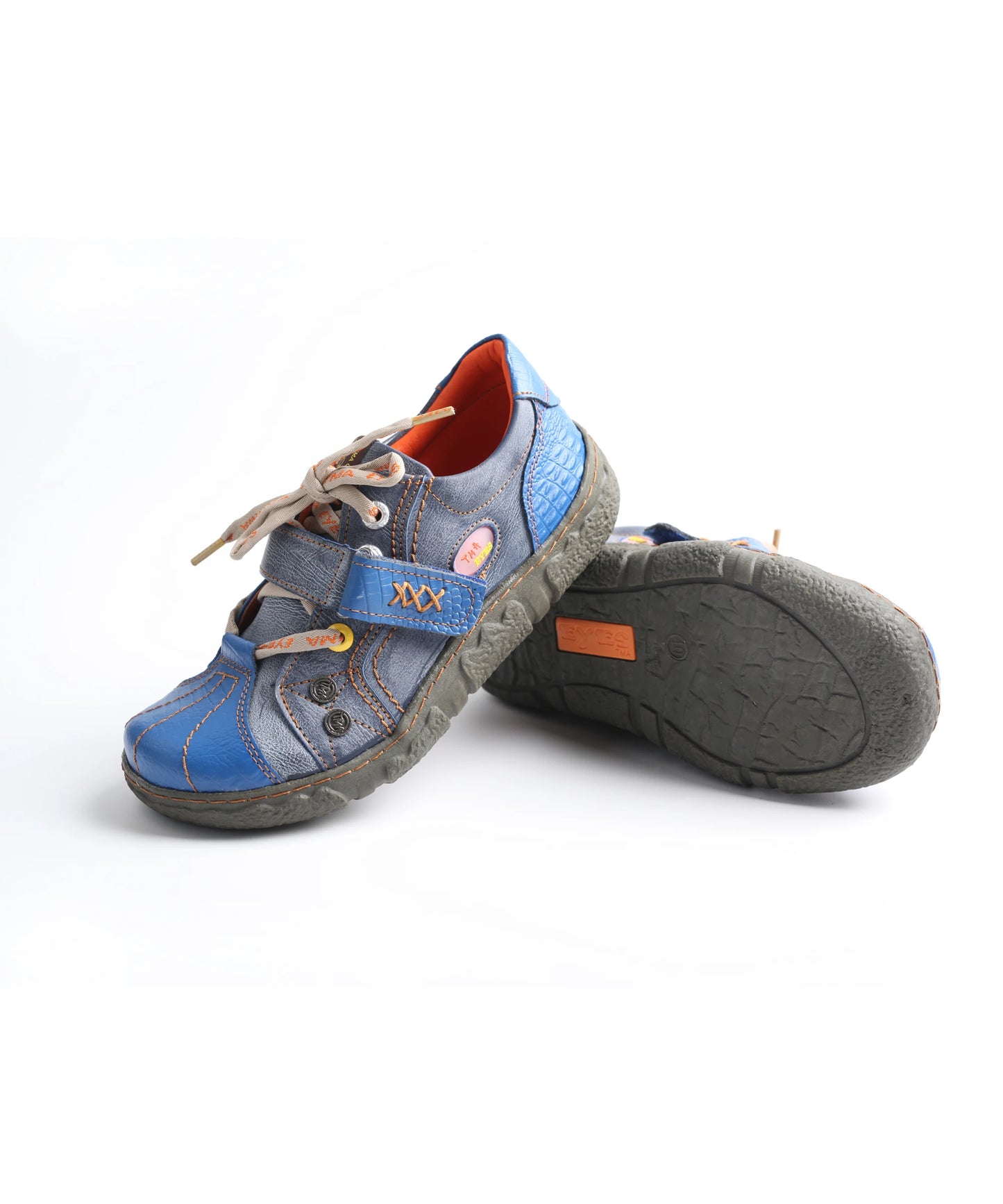 TMA EYES Autumn Women's Casual Handmade Stitching Flat Shoes