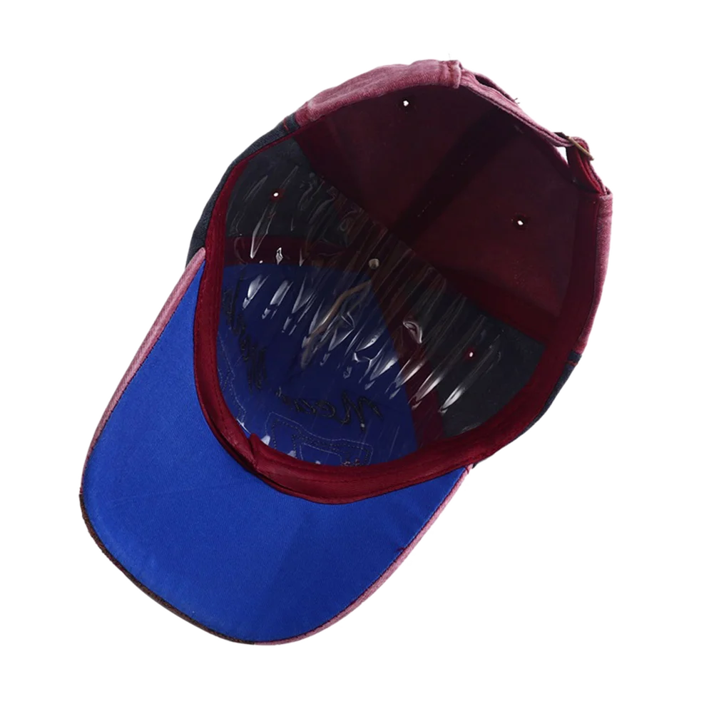 New Unisex Washed Cotton Baseball Cap Men Women Letter Embroidery Vintage Cap Adjustable Casual Outdoor Streetwear Sports Hats BAZAARHUBO