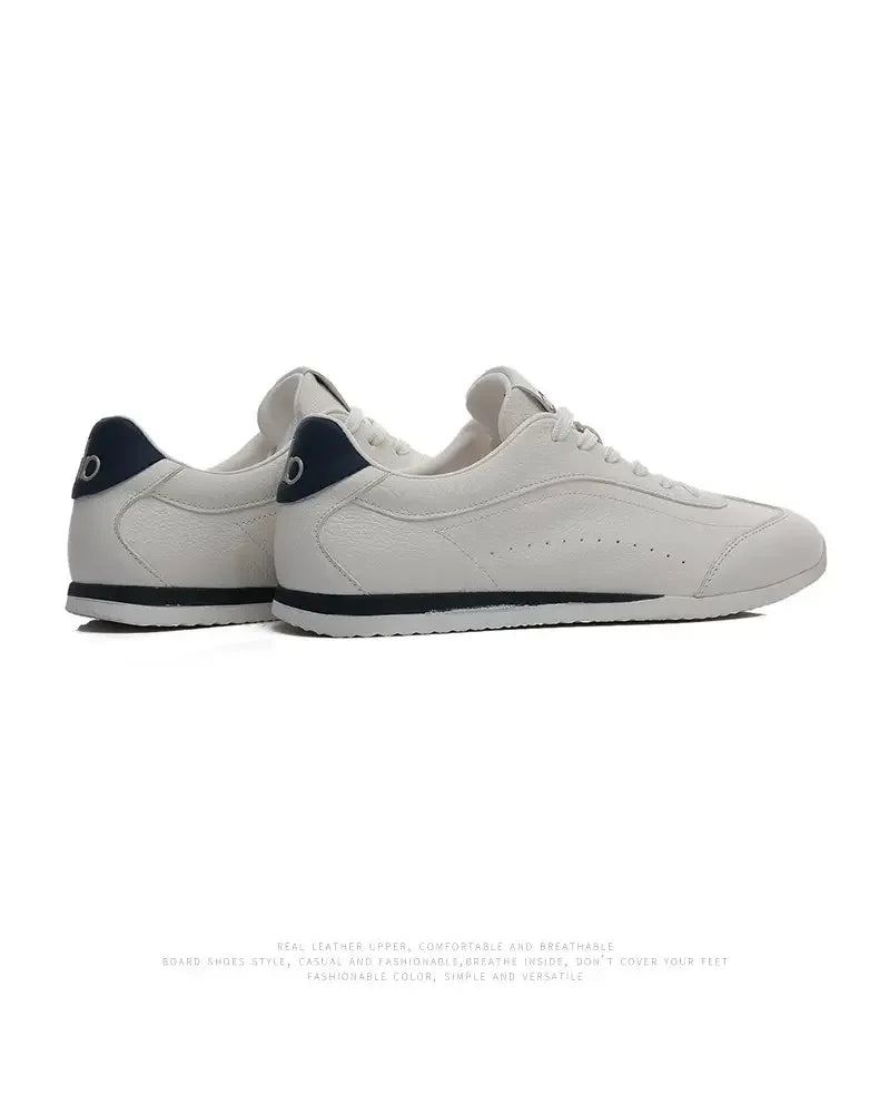 Non slip sneakers simple elegant style soft wear resistant sole lightweight breathable casual trainers for men women streetwear