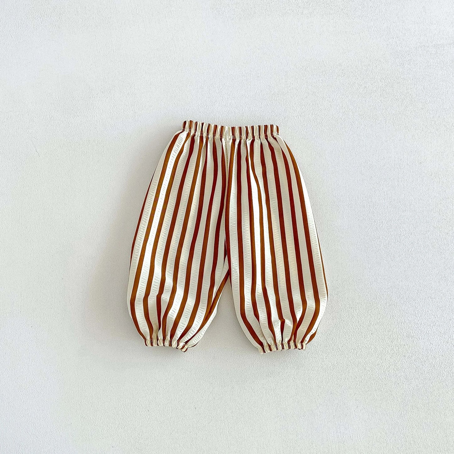 Child Casual Pants Trendy Striped Pants Outer Wear Baby Boys Fashion Spring Summer Clothes Infant New Style New Design Trousers