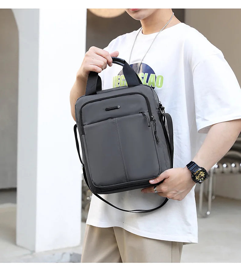 Men's High Capacity Hand Bags New Trendy Cool Men's Shoulder Bags Nylon Messenger Bags Travel Handbag Crossbody Bag Sling Bag