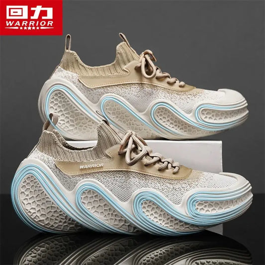 Warrior Original Brand Sports Shoes Summer Breathable Mesh Lightweight Running Shoes Wear-resistant Non-slip Casual Sneakers