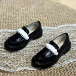 3.6*1.1cm Ob22/Ob24 Doll' Sleather Shoes for 1/6 Blythe Licca Dress Up Accessories Leather Shoes