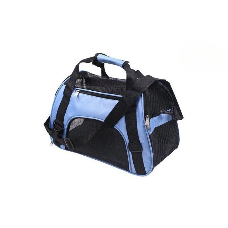 Cat Bags Portable Dog Carrier Bag Mesh Breathable Carrier Bags for Small Dogs Foldable Cats Handbag Travel Pet Bag Transport Bag
