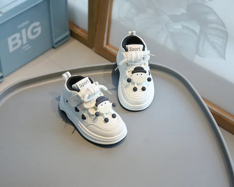 Kids Cartoon Casual Shoes Fashionable Children's Sneakers Boys and Girls Non-slip Sports Shoes Outdoor Non-slip Breathable Shoes