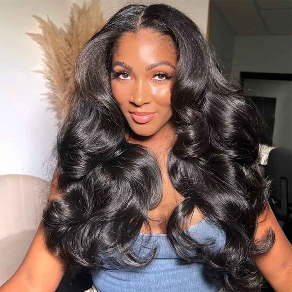V Part Wig Human Hair Body Wave Upgrade No Leave Out Glueless Wigs U Part Shape Wig For Women Pre Plucked Remy Hair Daily 200%