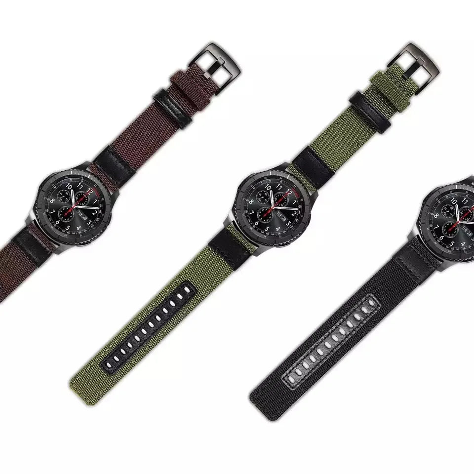 Nylon Leather Strap for For NORTH EDGE APACHE-46 Watchband Belt Replacement Accessorie