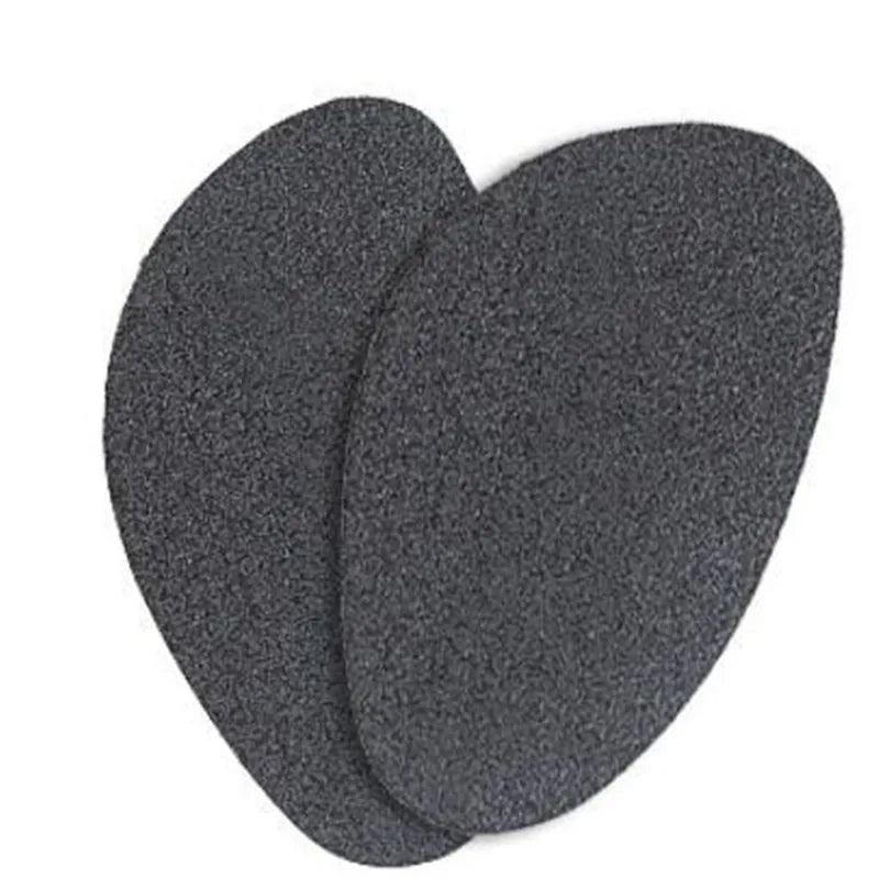10pcs 8X5CM Shoe Sole Wear-resistant Protector High Heel Sandal Rubber Non-slip Outsole Pad Frosted Mat Shoes Bottom Stickers