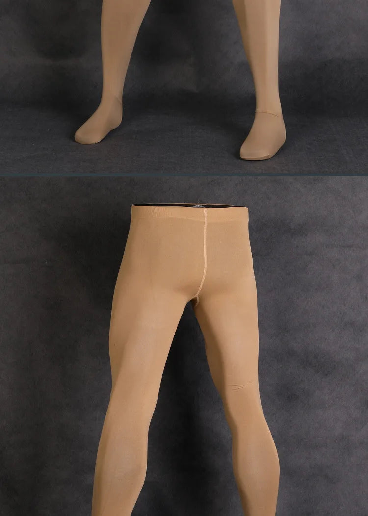 200D Autumn Winter Seamless Men Pantyhose Tights Male High Waist Elastic Stockings Sexy Leggings