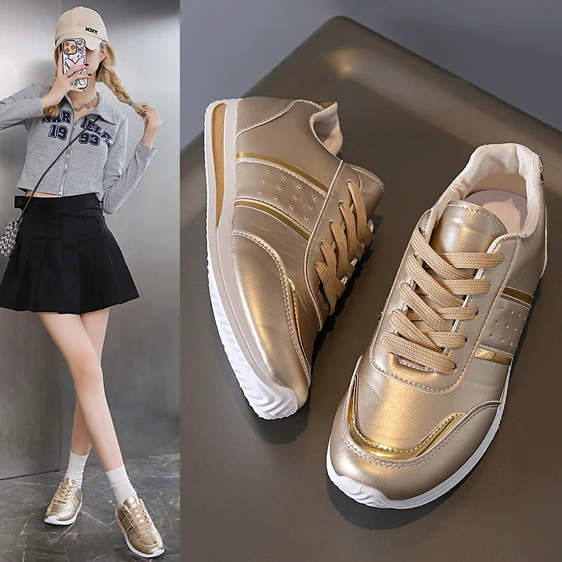 Spring and Autumn New Sports Casual Shoes Summer Breathable Casual Shoes Strap Sports Women's Shoes Zapatos De Mujer