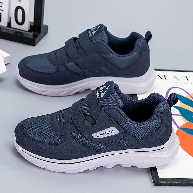 Diabetic Shoes for Elder Women Men Orthopedics Feet Swollen Adjustable Casual Sneakers Walking Shoe Elderly Foot Pain Relief