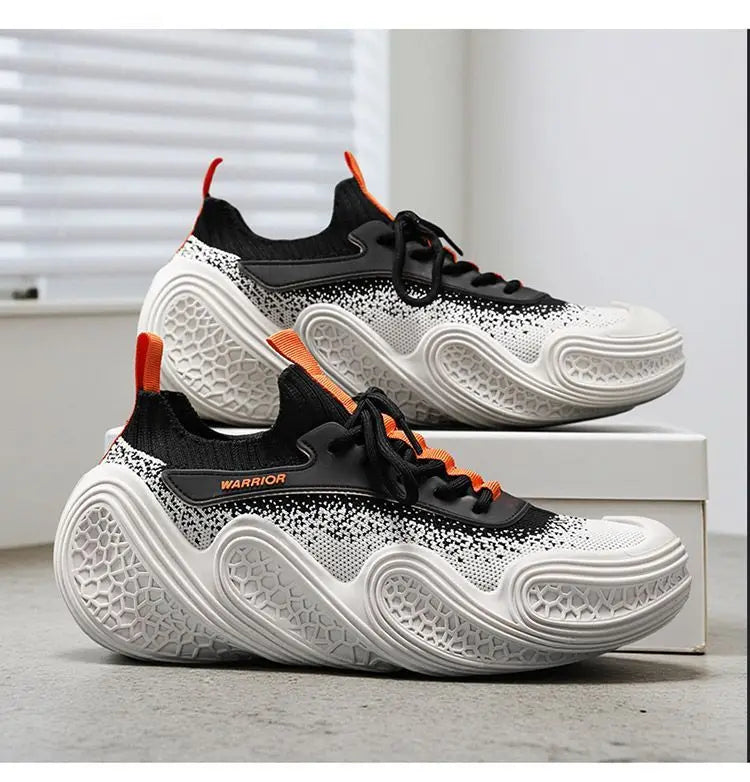 Warrior Original Brand Sports Shoes Summer Breathable Mesh Lightweight Running Shoes Wear-resistant Non-slip Casual Sneakers