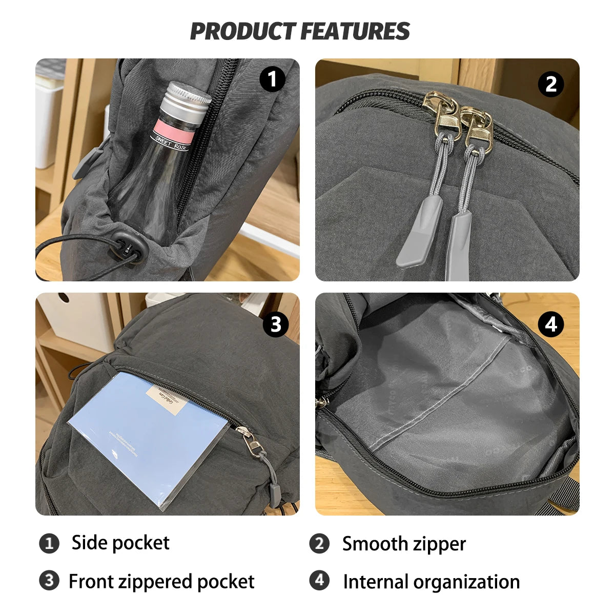 Men's Chest Bag, Fashionable Chest Messenger Bag, Niche Waist Bag, Large-Capacity Casual Commuter Shoulder Bag, Mountain Climbing
