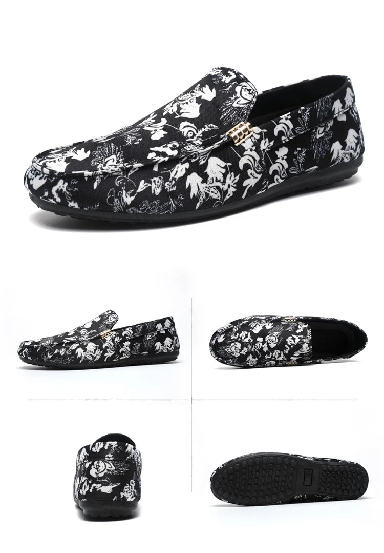 2026 Summer New Arrival Men's Chinese-Style Casual Shoes Minimalist Chinese-Style Loafers Retro-Chic Driving Shoes Work Shoes