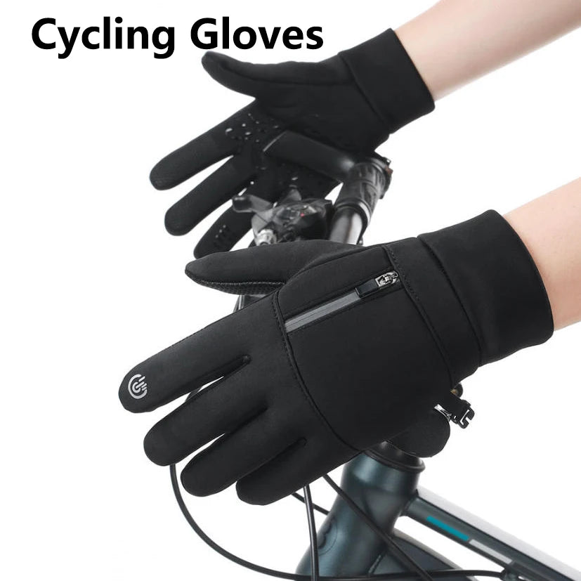 Winter Gloves for Men Women-Waterproof Thermal Glove for Cold Weather,Warm Gloves for Cycling,Snow,Touchscreen Finger BAZAARHUBO