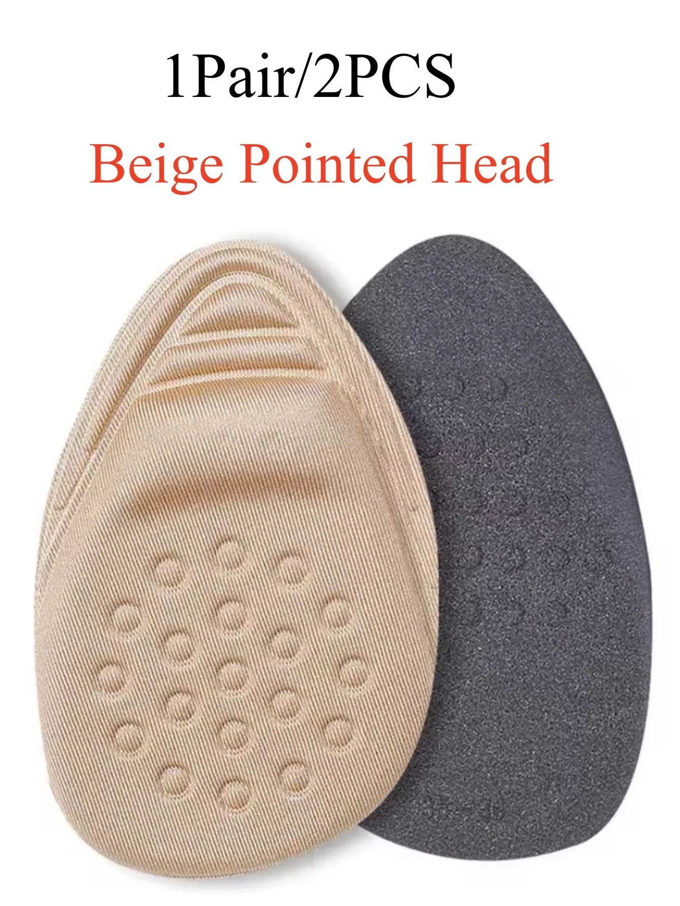 Half Insoles for Shoes Inserts Forefoot Insert Non-slip Sole Cushion Reduce Shoe Size Filler High Heels Pain Relief Shoe Pads