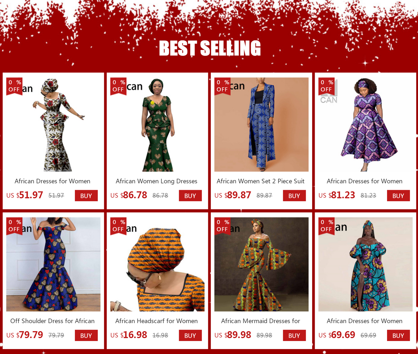 African Clothes for Women Girl Lady Dress Skirt Short Bubble Sleeve Blow the Knee Fashion Causal Bazin Riche Ankara Y2325085