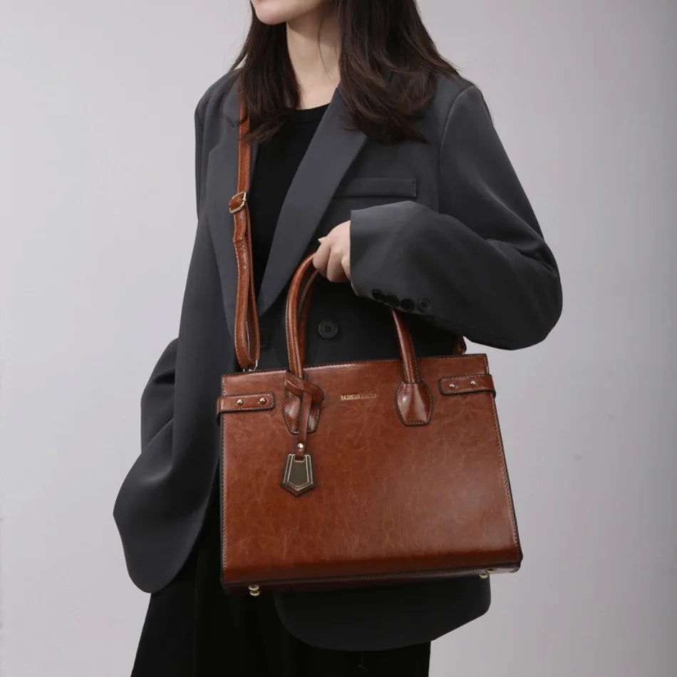 Luxury Handbags Women Bags Designer High Capacity Shoulder Bag High-quality Soft Leather Tote Handbags for Women 2025 Sac A Main