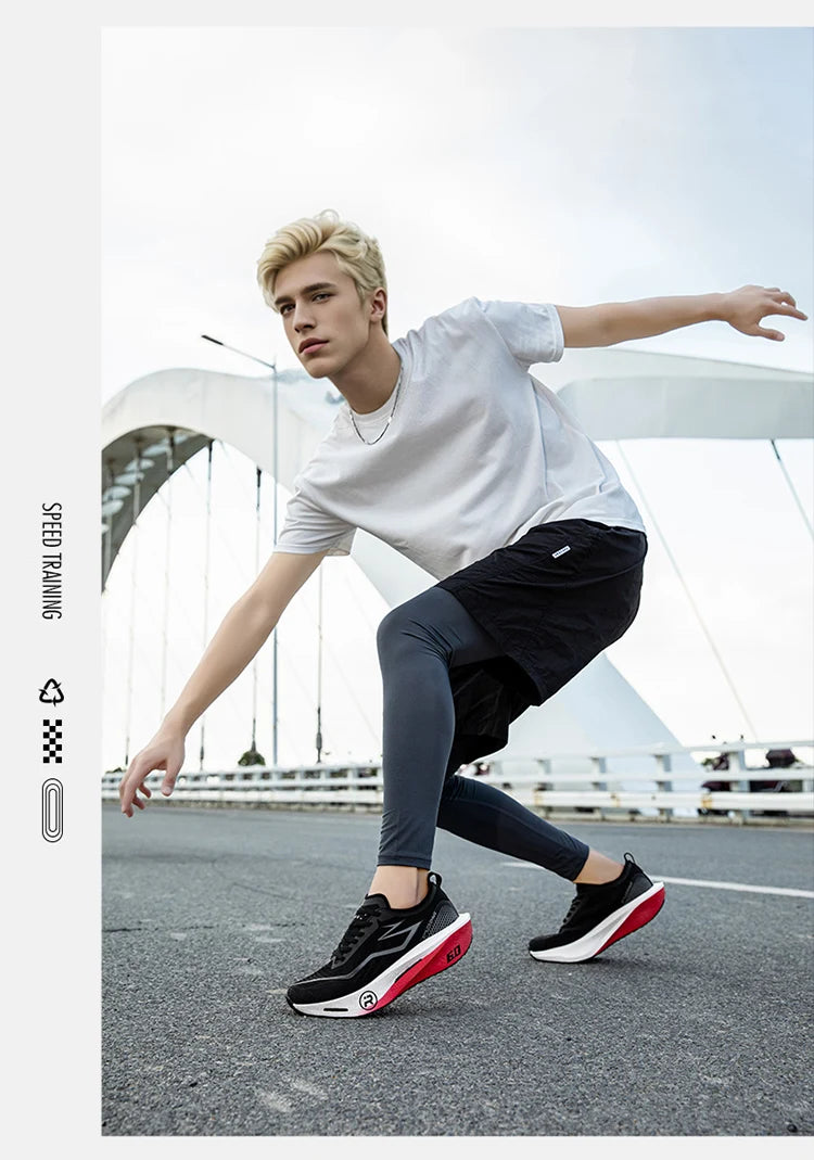 2026 Men's Sports Shoes Carbon Board 6.0 Racing Marathon Stable Rebound Wear-resistant Men's Running Shoes Training Jogging Shoe