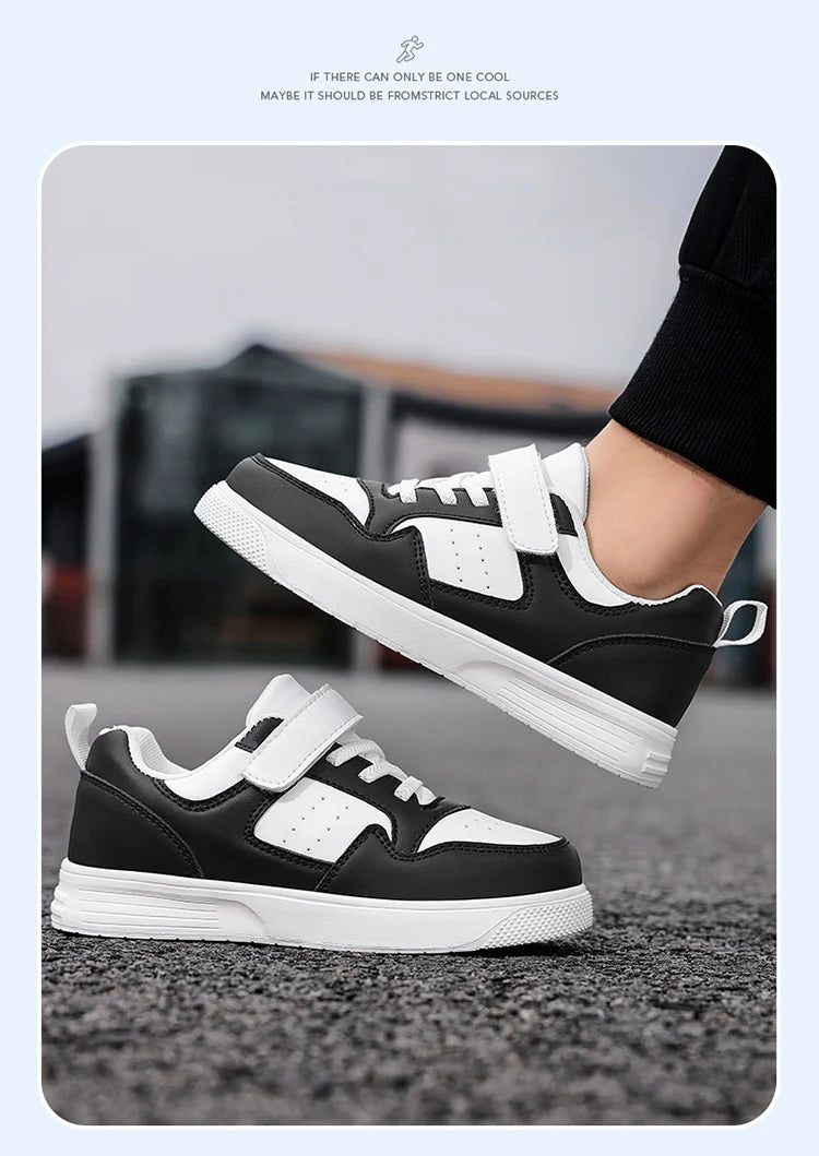 Children's Casual Shoes Student Boys Breathable Comfortable Flat Walking Footwear Fashion Kids Girls Running Sneakers Tenis
