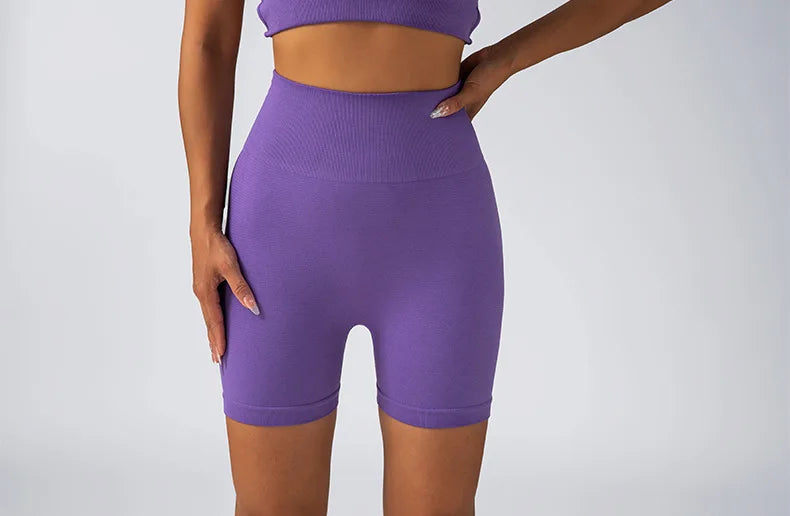 Women's Yoga Sets Seamless Sportswear 2-Piece Gym Yoga Clothes Sport Bra + Leggings Running Wear Skinny Sports Workout Sets Suit