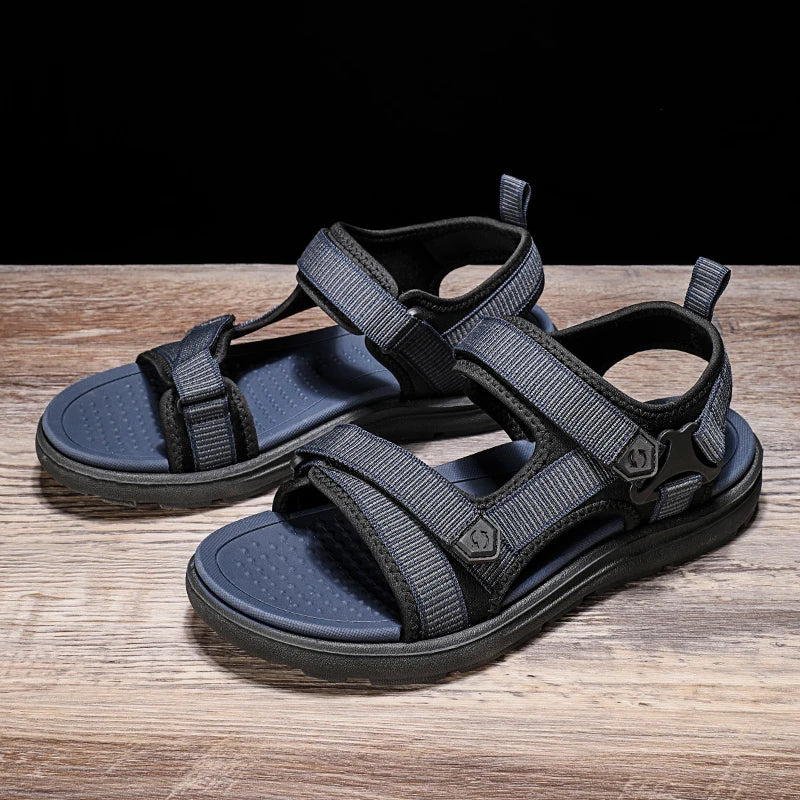 Men Summer Sandals for Men Leisure Beach Sandals Male Summer Shoes Lightweight Outdoor Casual Shoes