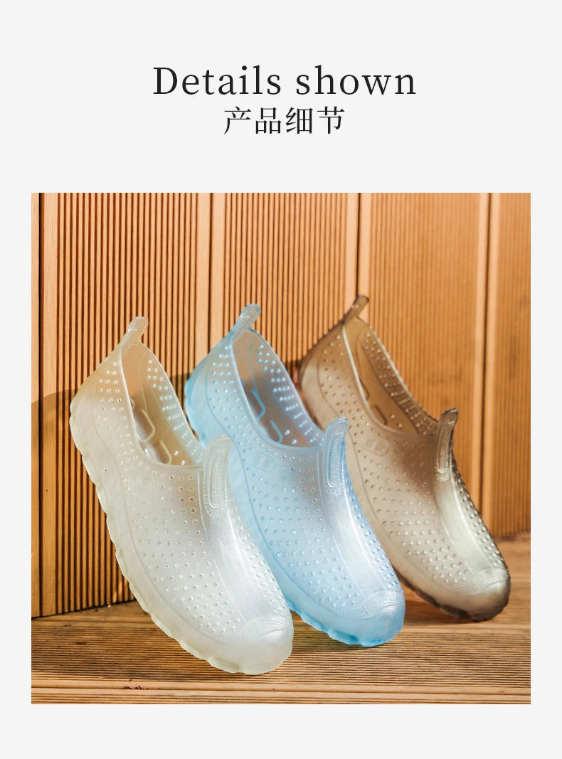 1 Pair of Women's Water Shoes for Outdoor Sports, River Tracing, Beach Swimming, and Men's Drainage Shoes (Run a Half Size Smaller)