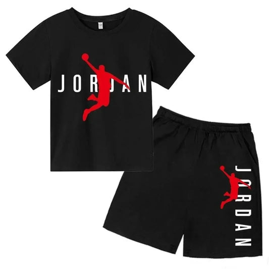 Suits 3-14 Years Boys Girls Fashion Outfits Sets Children Gift Clotheskids Clothes Boysshort Setsgrils Clothes for Kidsboys Luxu