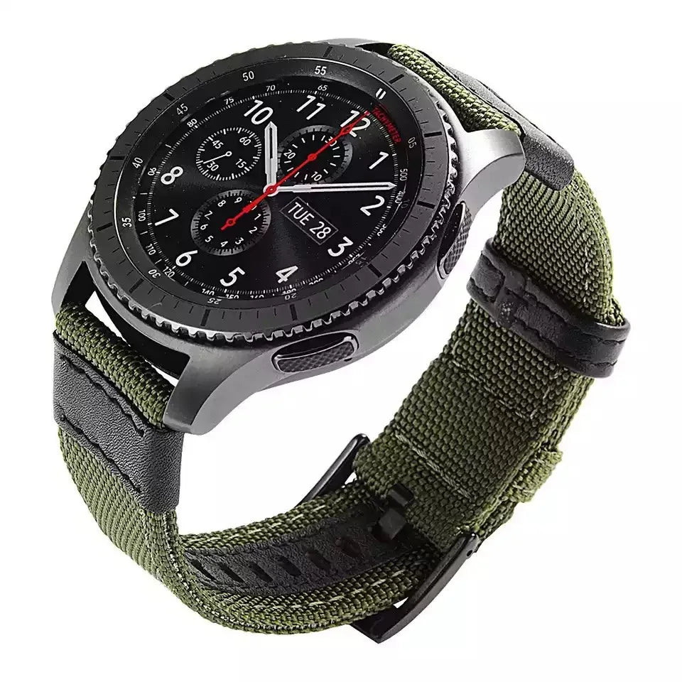 Nylon Leather Strap for For NORTH EDGE APACHE-46 Watchband Belt Replacement Accessorie