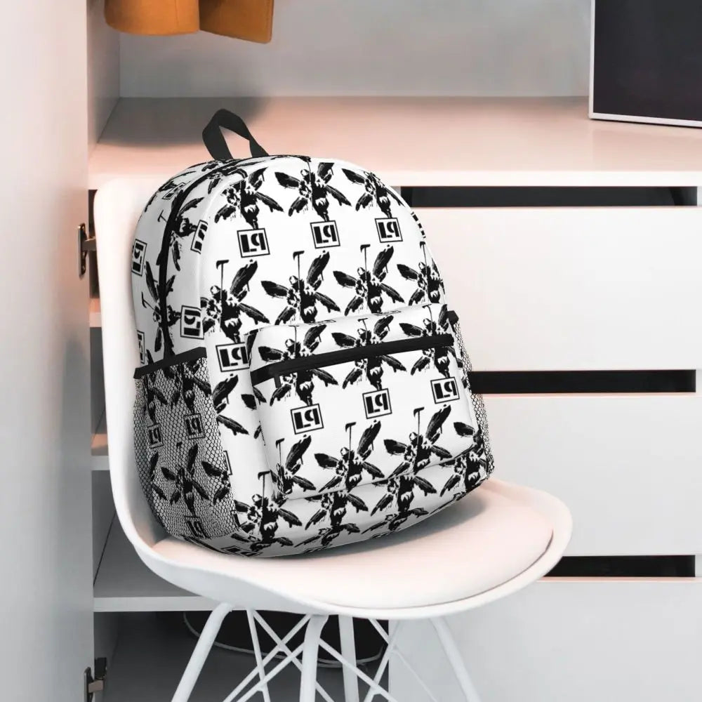 L-Linkin-S P-Park-S Band Student Backpack School Bag Hiking Travel Daypack for Boys Girls Fashion Bookbag Shoulder Bags