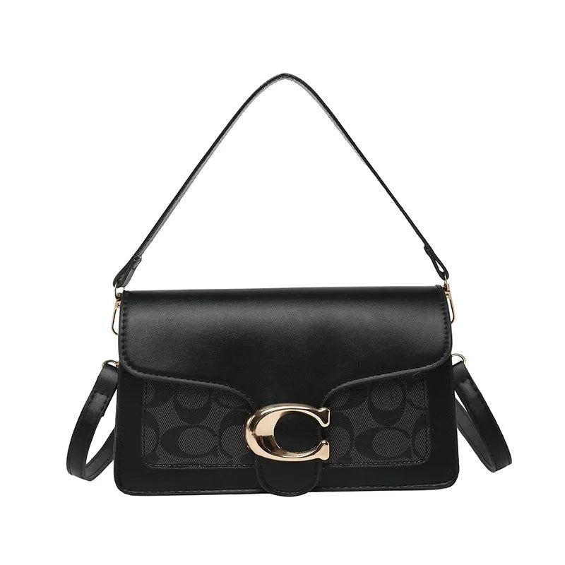 New Women's Large Capacity Bucket Bags with Wide Shoulder Strap Single Shoulder Handbag Drawstring Handheld Crossbody Bags
