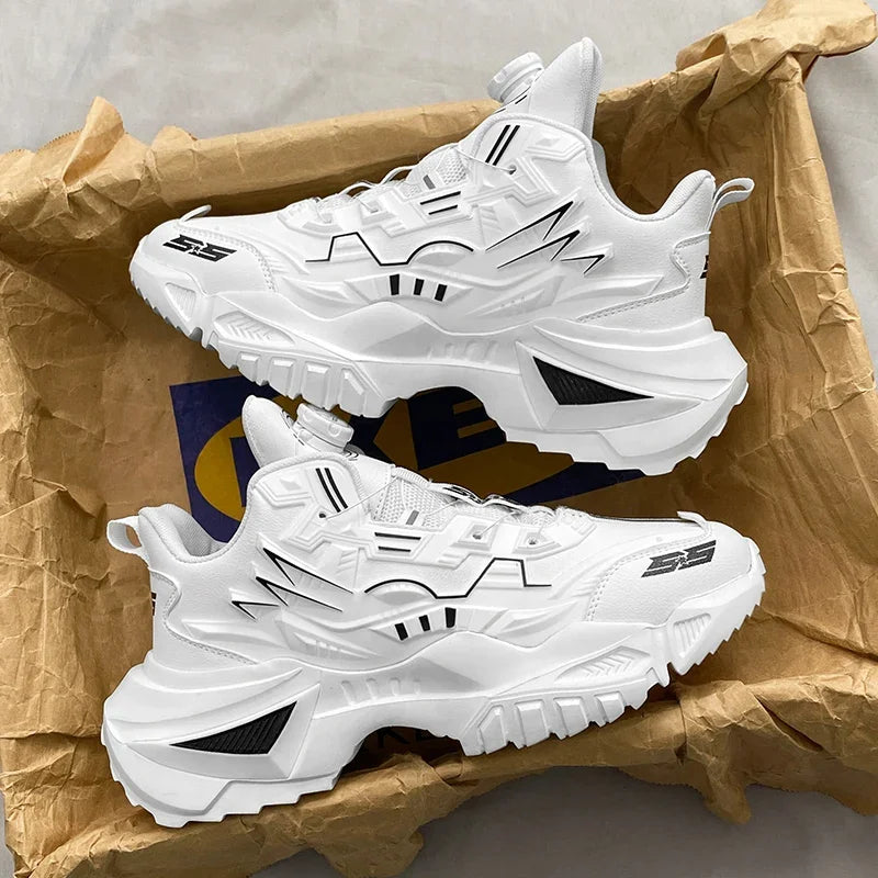ELUVA Men Sneakers Running Shoes Lightweight Breathable Walking Shoes Non Slip Casual Sports Shoes for Men Gym Workout Training