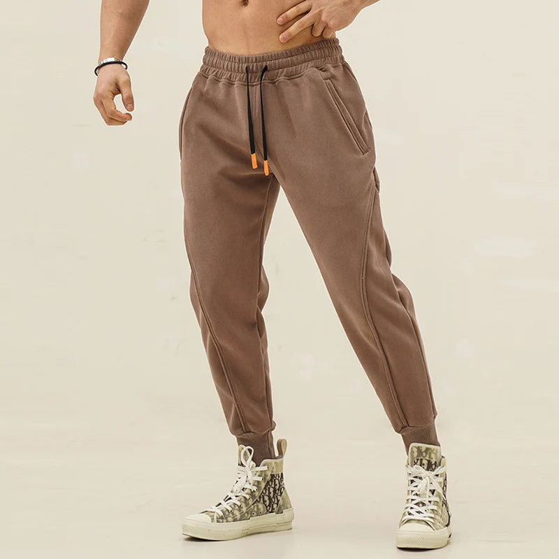 Men Casual Sport Pants Cotton Cargo Pants Trousers Men Jogger Training Gym Sweatpants Jogging Trackpants Men Clothing Streetwear