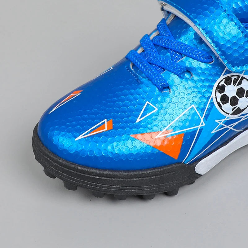 Children's Fashion All-Season Casual Flat Shoes Cartoon Cool Boys and Girls Football Casual Sports Shoes