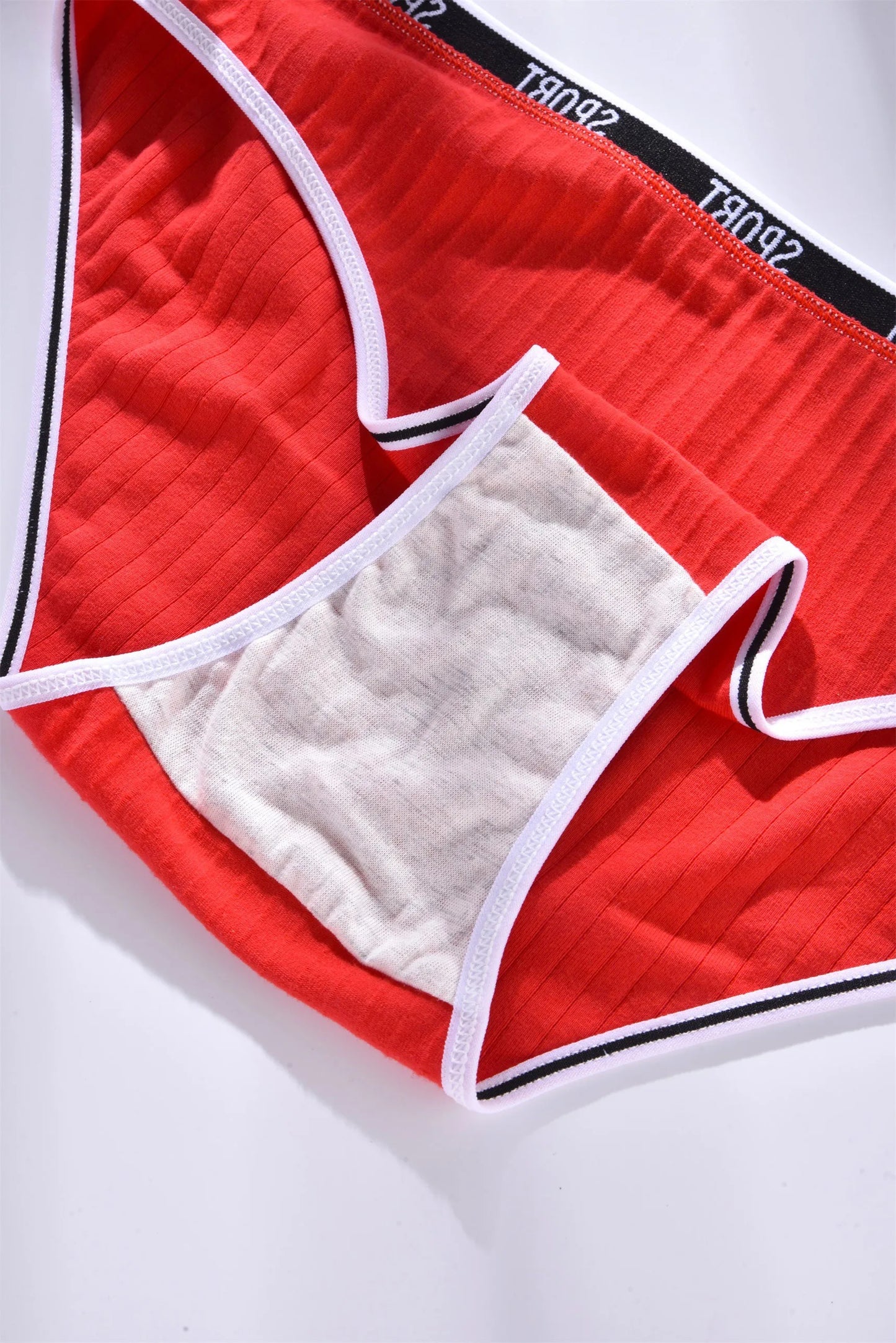 Fashion Letter Women's Underwear Breathable Cotton Triangle Pants Mid Waist Sexy Comfortable Lingerie Bright Cute Girl Briefs
