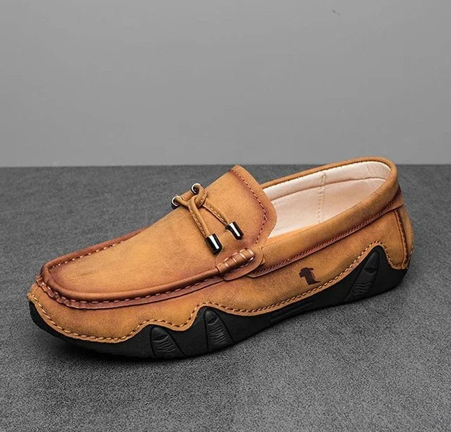 Man Casual Shoe Slip-on Loafers Leather Shoes for Men Retro Size 45 Common Designer Shipping Free Sale Luxury Elegant Low Price