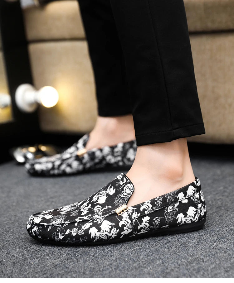 2026 Summer New Arrival Men's Chinese-Style Casual Shoes Minimalist Chinese-Style Loafers Retro-Chic Driving Shoes Work Shoes