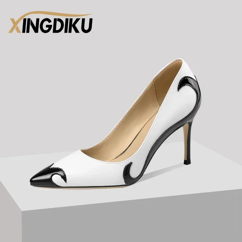 2026 Spring Autumn New Fashion Women's High Heels Stiletto 6cm and 8cm Sexy Pointed Toe Women's Fashion Party Women's Shoe PumpS