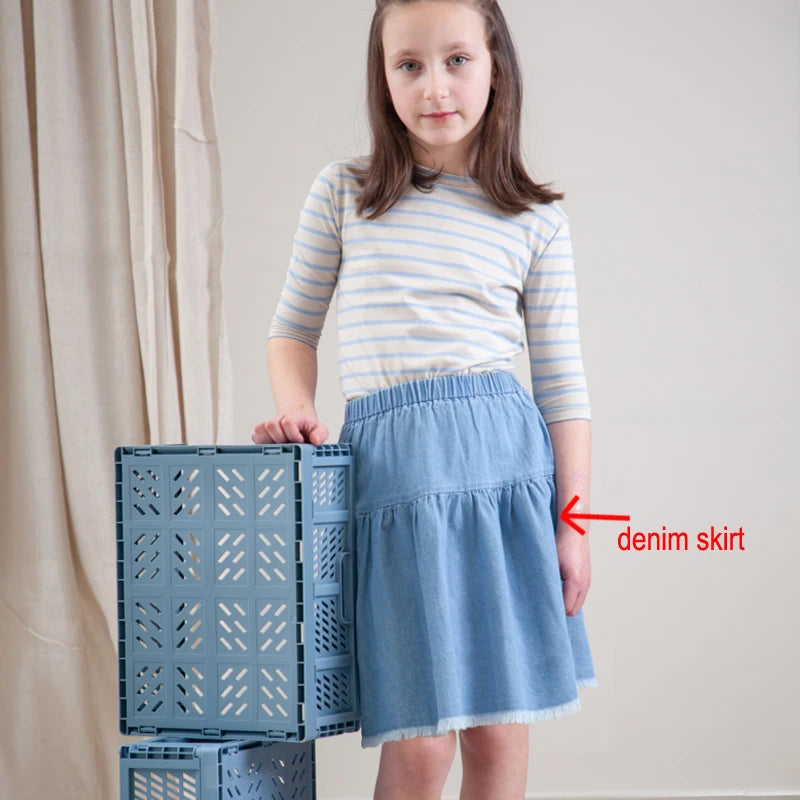 Kids Denim Clothes Casual Cotton Jeans for Boys Girls Toddler Kids Jeans Pants