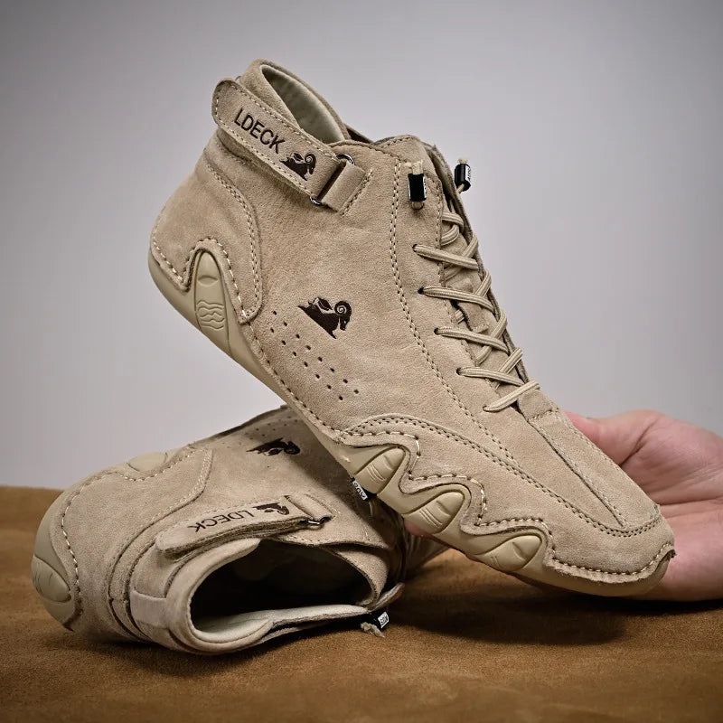 Men Casual Sneakers 2023 New In Ankle Boots Lace Up Males Shoes Fashion High Quality Loafers Men Luxury Casual Shoes Mocasines