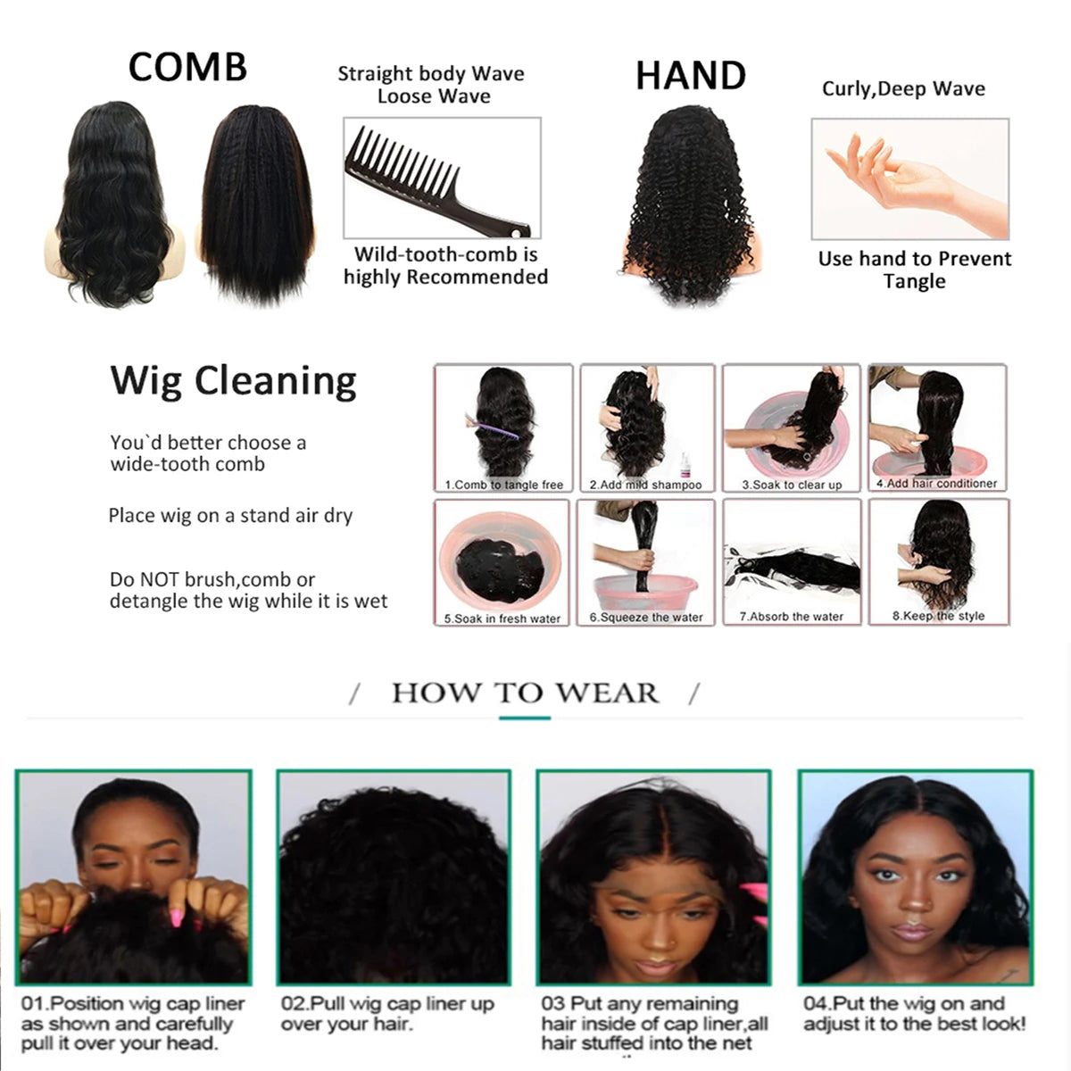 180Density Soft 26“Long Kinky Straight Yaki Soft Brown Preplucked Lace Front Wig Synthetic For Women Heat Resistant Glueless