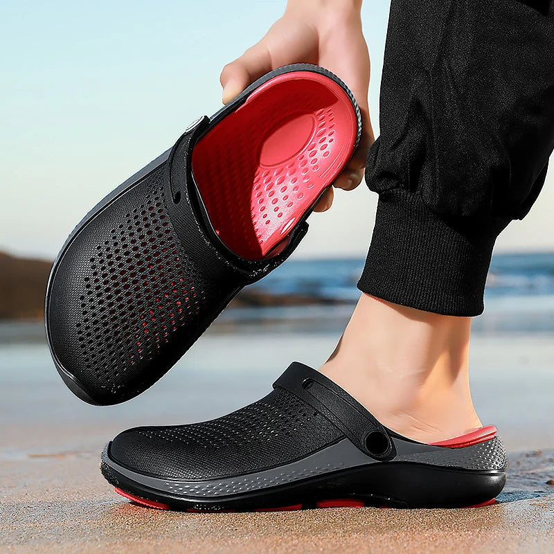 Men's Summer Outdoor Non-Slip Wear-Resistant Sandals for Outdoor Sports and Beach Large Size Sandals