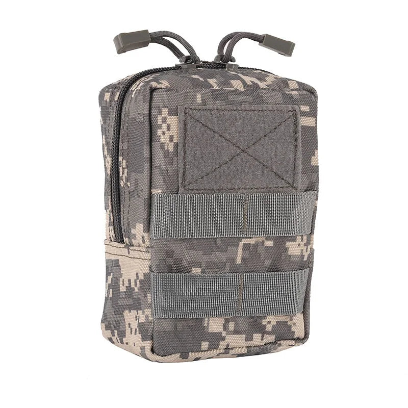 Outdoor Tactical 600D Waist Bags Multitool Molle Pouch Tool Zipper Waist Pack Hungitng Accessory Durable Belt Pouch