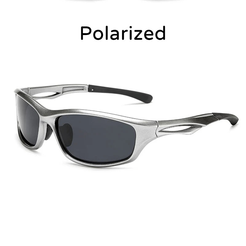 Cyber Y2K Futuristic Sunglasses Men Women Fashion Punk Sports Sun Glasses Steampunk Polarized Cycling Eyewear 2000S Aesthetic