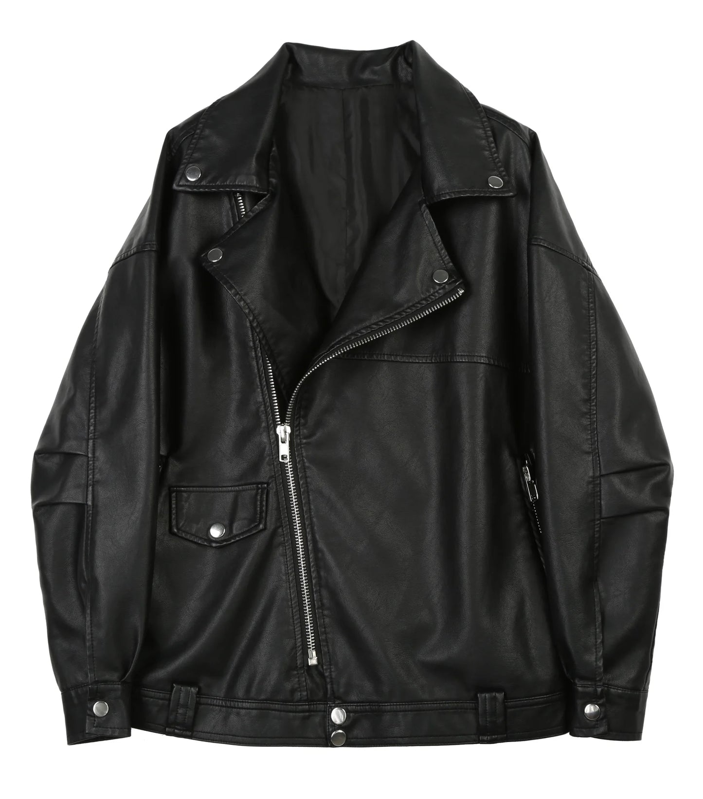 Coats Women Faux Leather Short Jackets Turn Down Collar Pu Coat Work Y2k Streetwear Jacket Zipper Outerwear Thick Warm 2026