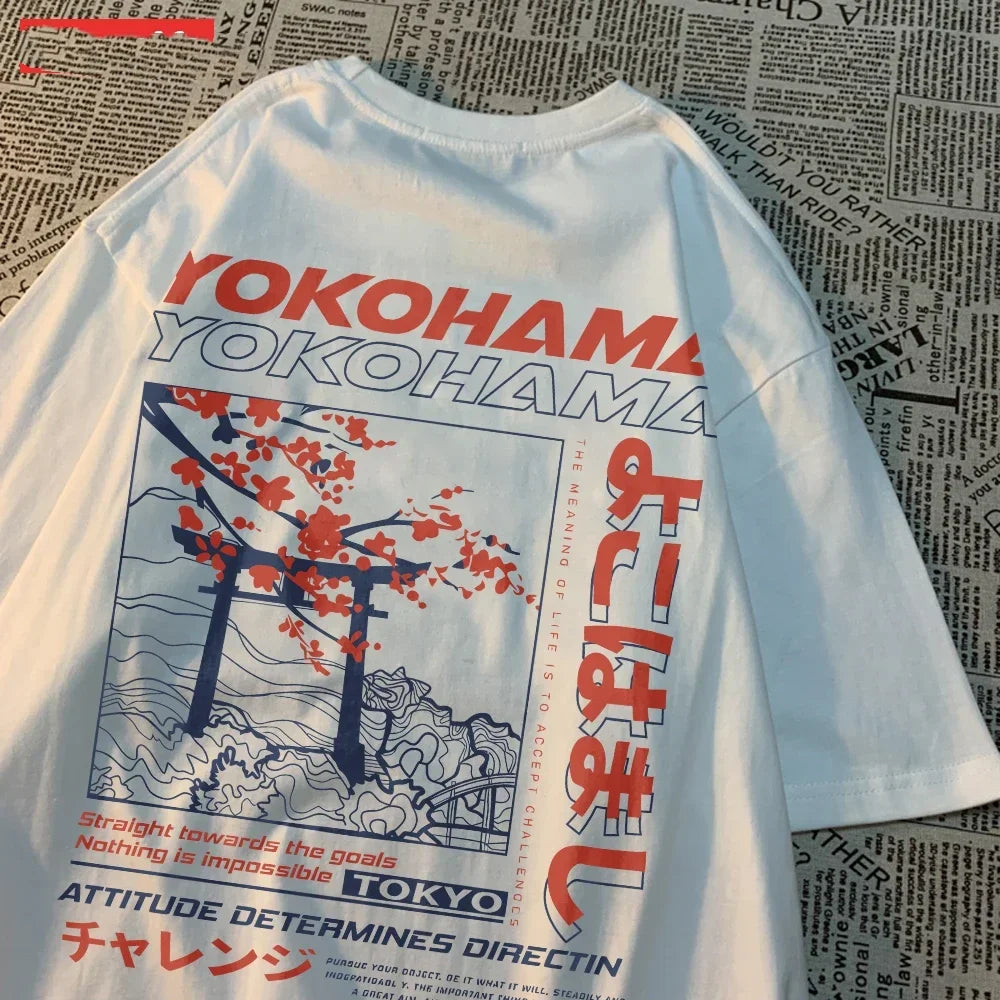 Summer Women T-Shirts Japanese Style Letter Printing Short Sleeve Breathable O-Neck Tops Casual Female Clothes