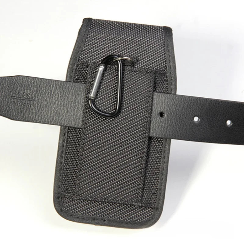 1pc Universal Waist Packs for Cellphone Bag Belt Mobile Phone Organizer Belt Clip Cards Holder Oxfordfabric Waist Bag Wallet