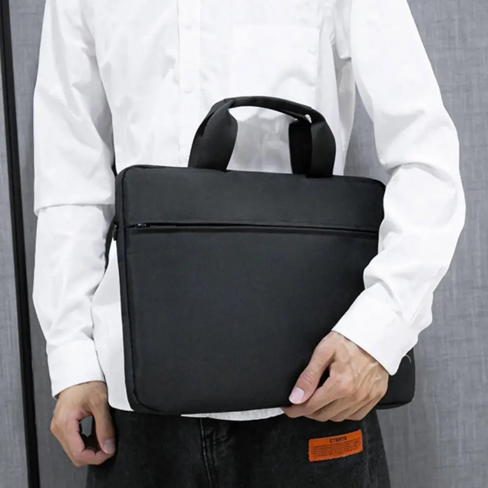 Universal Shockproof Laptop Sleeve Case Large Capacity Ultra Thin Shoulder Bag Business Fashion Laptop Handbag