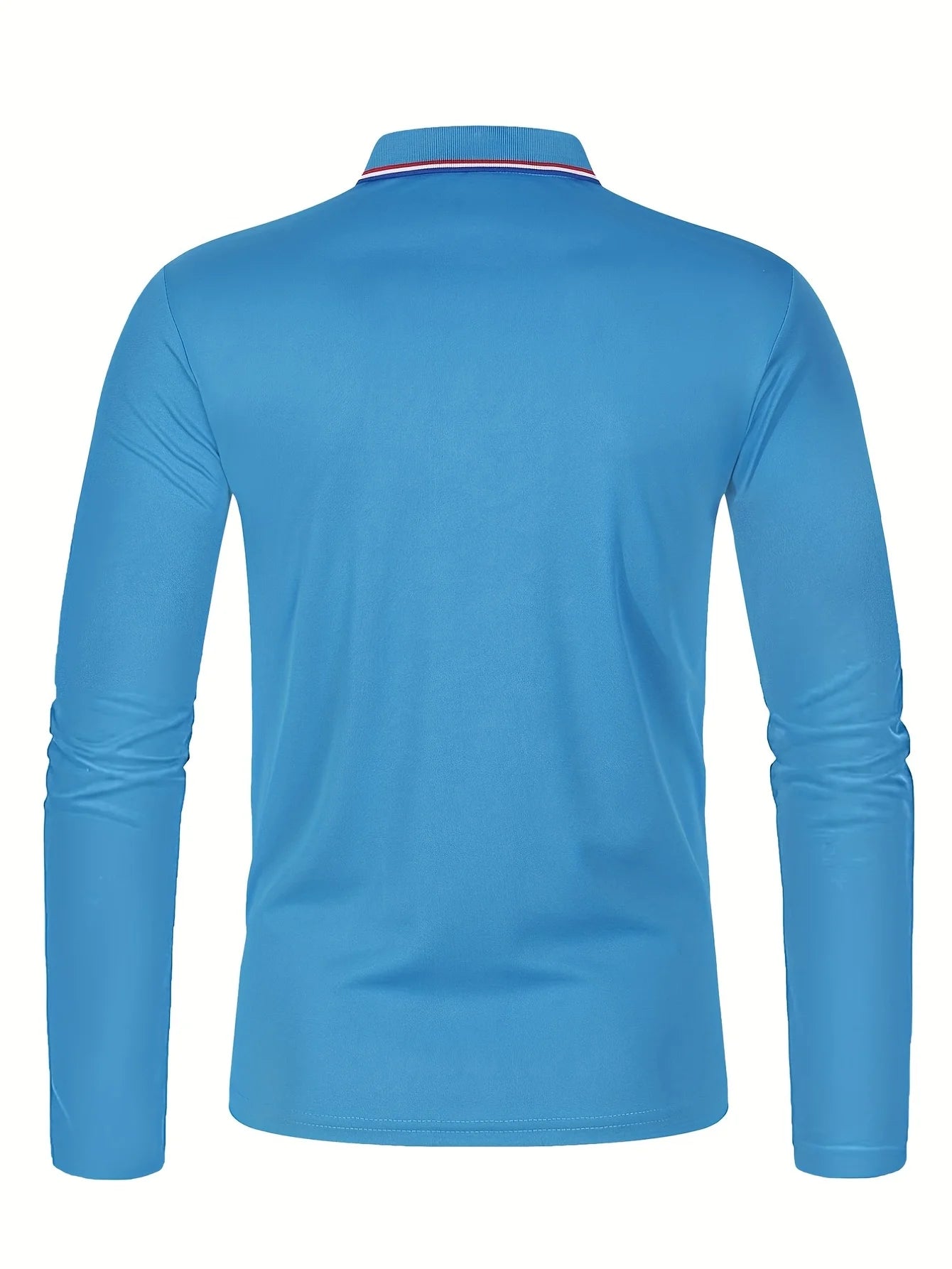 Men's Spring and Autumn Casual Breathable Comfortable Polo Shirt Hot Selling Fashion Men's Business Long Sleeve T-Shirt