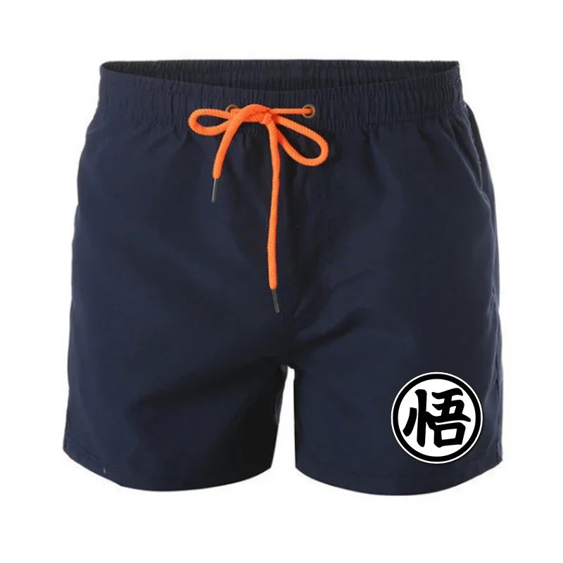 Men's Breathable Swimsuit Shorts, Sexy Swim Trunks, Low-rise Casual Board Shorts, Surf Volleyball Drawstring Boxers Summer S-4XL